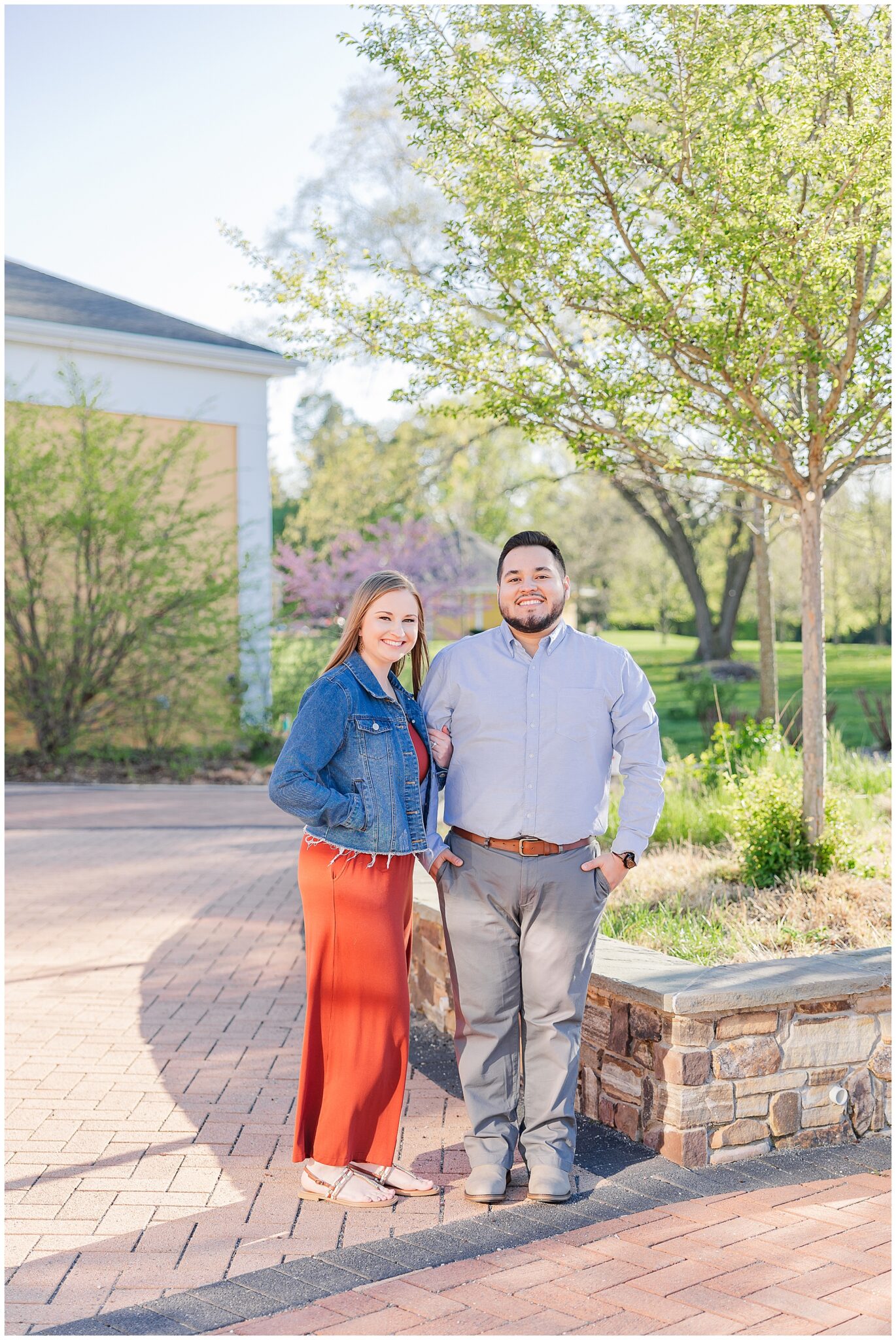 A Spring Engagement At St. James Farm & Cantigny: Maggie & Carlos 